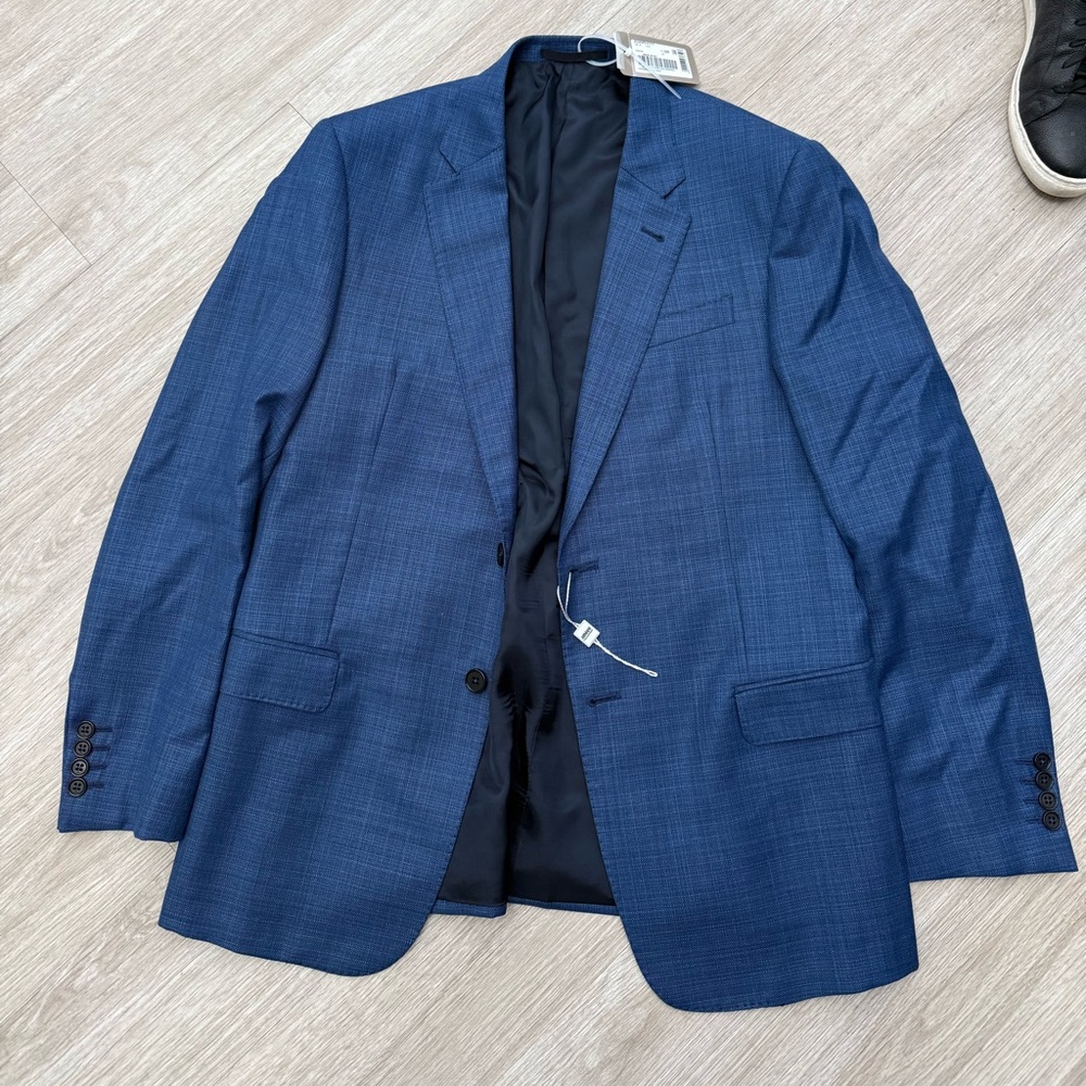 Armani Collezioni Men’s Blue Sport Coat - NWT size 52 (42 US) Made in Italy